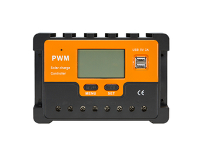 Controladores de carga solar PWM automáticos 12V/24V/48V para sistema de energia solar